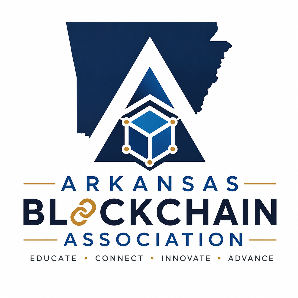 Arkansas Blockchain Association logo